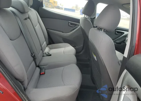 2016 Hyundai Elantra Se from USA, damaged, VIN 5NPDH4AE5GH763592